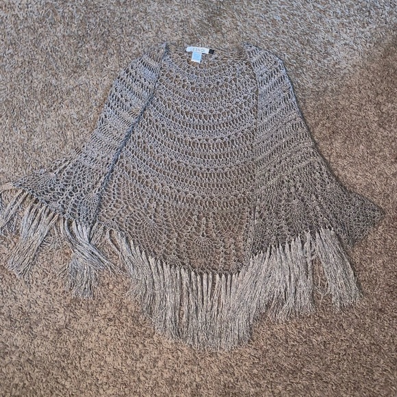 LE3NO Silver Cardigan - Picture 2 of 3